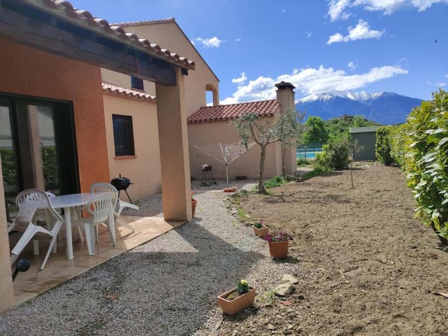Charmant T2 Moderne Au Calme Avec Jardin Vue Sur Canigou Moltig les Bains Exterior photo